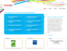 Tablet Screenshot of innovatiefaandeslag.be